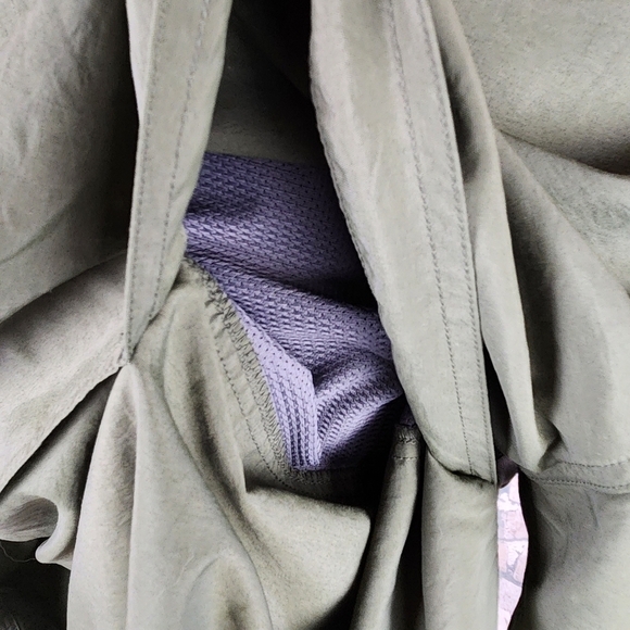 Eddie Bauer Sport Long Sleeve Button Front  Shirt Back Vent Olive Green XLTall - Picture 11 of 15